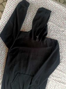 Black Pullover Hoodie