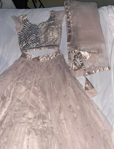 Mirror Work Lehenga Choli (New)