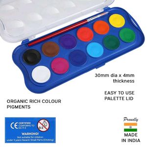 Doms Non Toxic Watercolor Pallette