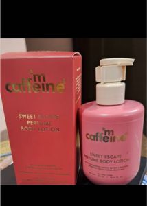 M Caffeine Sweet Escape Perfume Body Lotion