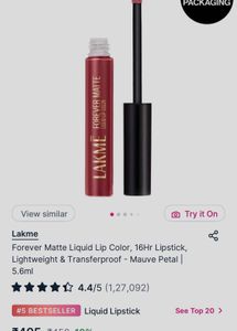 Forever Matte Liquid Lip Color