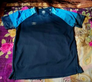 Umbro Training T-Shirt - Blue/Black