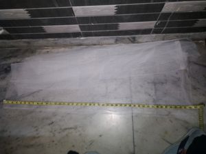 2pieces Of Net Curtain (Unstitched)