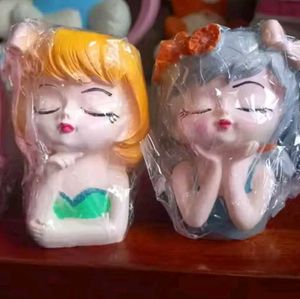 Cute Girl Planters pot ❣️❣️😍😍