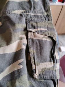 waist 44 inches unisex Camo Cargo Jeans Pants
