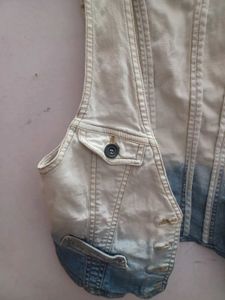 Blue B Denim Vest
