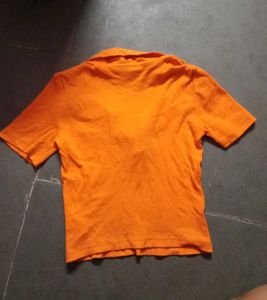 Bonkers Women Orange T Shirt