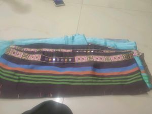 Set of 2 Unique Print Scarves Only Saree