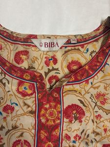 BIBA Satin short Kurti