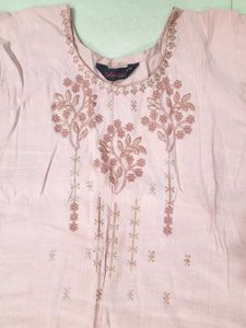 Elegant Embroidered Kurta