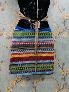 Multicoloured Crochet Bikini