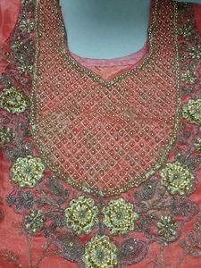 Elegant Embroidered Suit Set