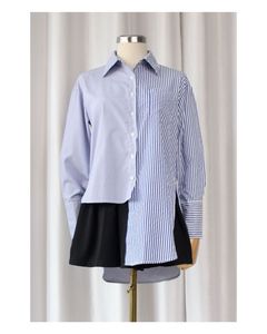 Korean Asymmetric Shirt