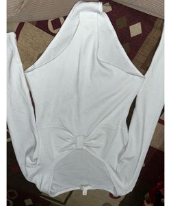 White Long Sleeve Top