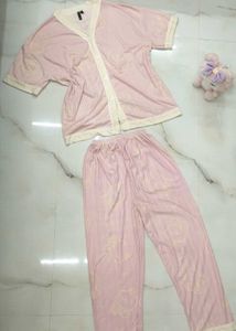 Cute Pink Pajama Set