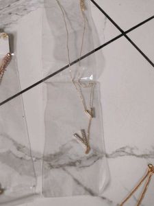 golden layered  necklaces  set of 6