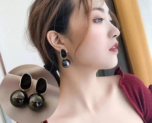 Beautiful Black &amp; White Pearl Earring Pack Of 2