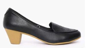 Branded Heeled Pumps