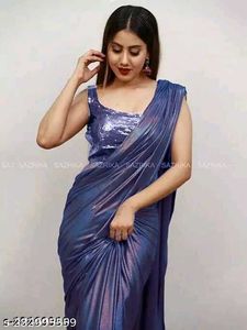 Beutiful Saree With Blouse Only Rs 349