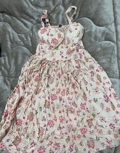 Floral Corset-Style Sundress