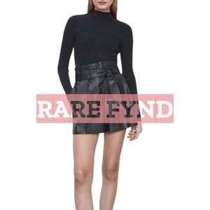 ZARA Leather Skort