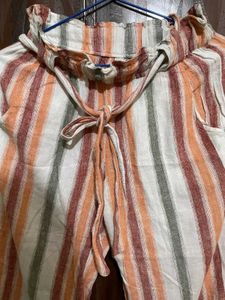 Stripes Linen Pants
