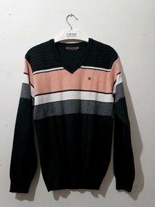 Kyro Striped V-Neck Sweater