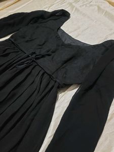 Elegant Black Maxi Dress