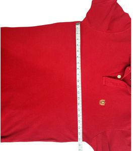 Red Casual Fahrenheit Classic Polo