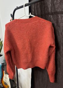 Zara Knit cropped Cardigan