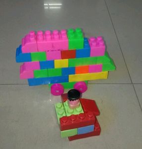LikeNew 🎁Colourful Blocks For Kids Any Age Group