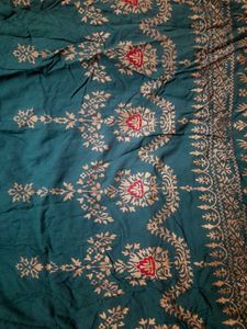 Red And Green A line Designer Kurti