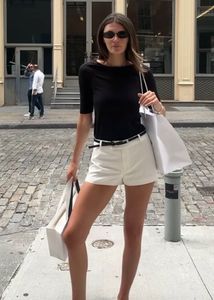White Shorts( Old Money Style)