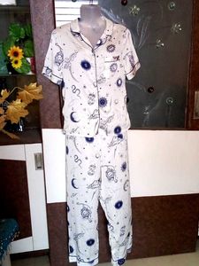 Celestial Print Pajama Set 🌛🌟🌠