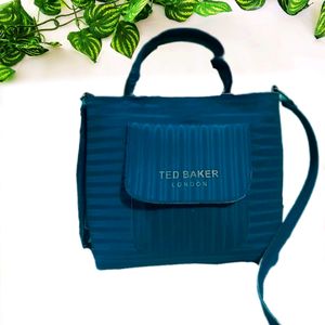 New Ted Baker Blue Sling Bag