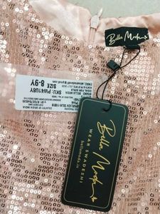 Bella Moda Party Dress 8 year Girl Size