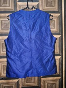 Men Waistcoat Royal Blue 🔵