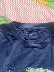 Blue Graphic T-Shirt