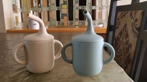 Baby Sipper Bottles, Microwave And Dishwasher Safe