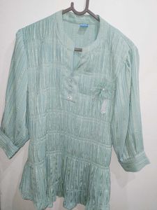 Mint Green Blouse
