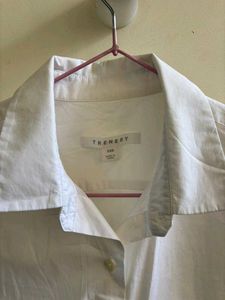 White Button-Down Shirt