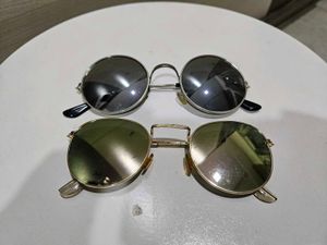 Round Sunglasses - 2 Pairs