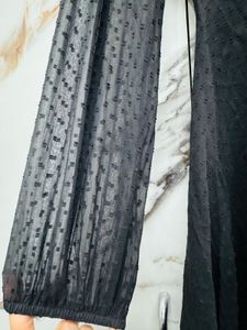 Elegant Black Mini Dress