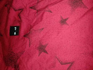 New Unused Large Size Red Tshirt