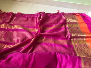 Saree Like New With Blouse
