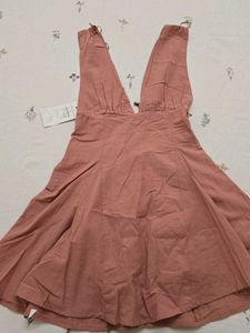 ZARA Dusty Rose Mini Dress