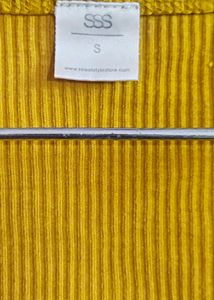 Ribbed Body Fitted Top