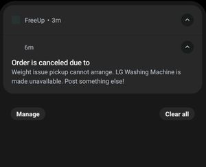 LG Washing Machine