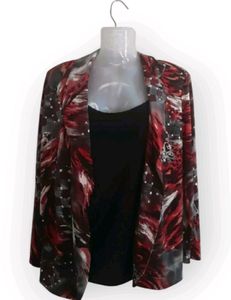 Stylich  Blazer Type Tunic Top(bust 40)