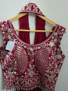 Last Price!!!Party wear Choli Plazzo Dupatta Set